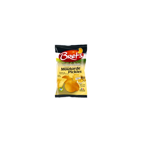 125G Chips Moutarde Pickl.Bret S