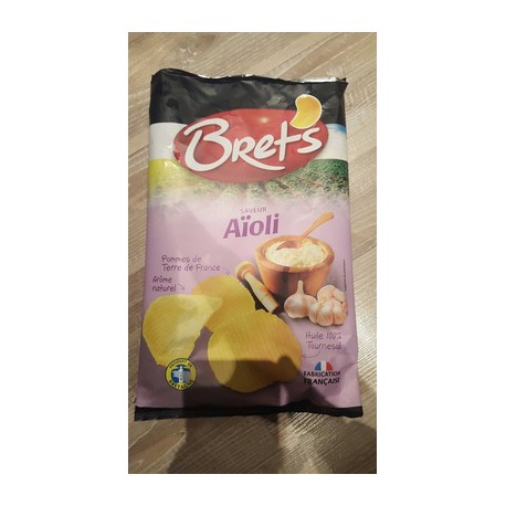 Bret S Chips Saveur Aioli 125G