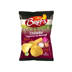 Bret S Chips Cheddar Oign 125G