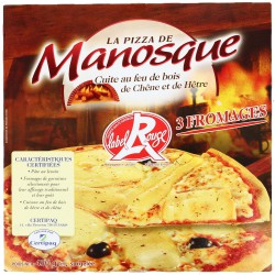 430G Pizza 3 Fromages Label Rouge Pizza De Manosque