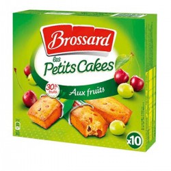 Brossard Mini Cakes Fruit 300G X9