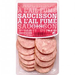 Saucisson Ail Fume 120G