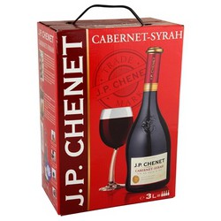 Jp Chenet Vin de pays Oc Cabernet Syrah Rouge Bib 3L
