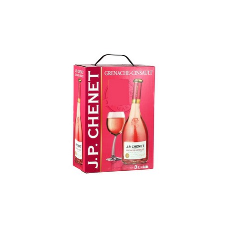 Jp Chenet Vin de pays Oc Cinsault Grenache Rose Bib 3L