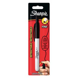 Sharpie 1 Marqu.Retract.Noir