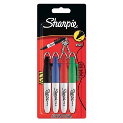 Sharpie 4 Mini Marqueurs Ass.