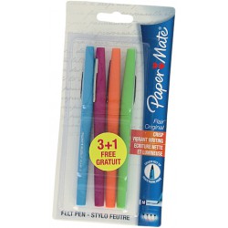 Pp 3+1 Feutre Nylon Moyen Fun