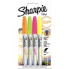 Sharpie 4 Marq. Fluo Ass