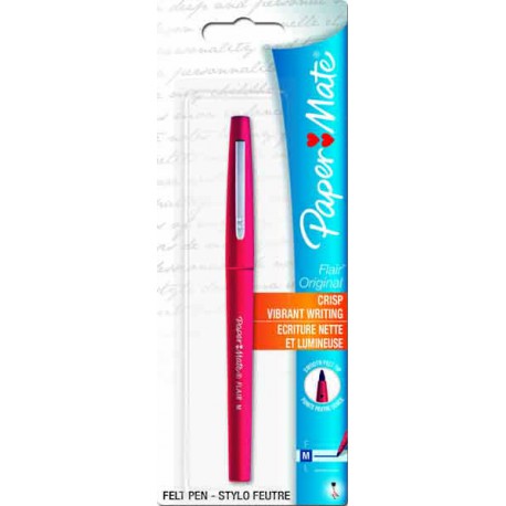 Paperm.Feutre Flair Rouge