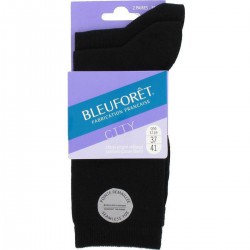 Bleuforet 2Mc Coton Noir 37/41