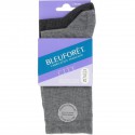 Bleu Fo 2Mc Coton Uni Gr 37/41