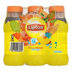 6X25Cl Lipton Ice Tea Peche