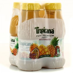 Pack 4X25Cl Bouteille Pet Multifruits Tropicana