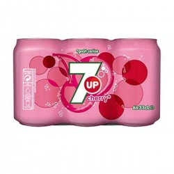 Pack Bte 6X33Clcherry Seven Up