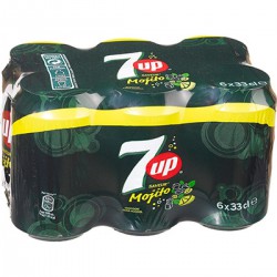 Pack Bte 6X33Cl Mojito Seven Up