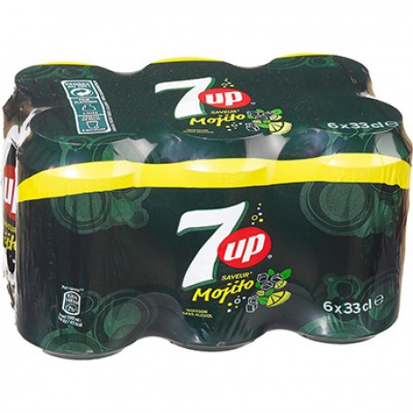 Pack Bte 6X33Cl Mojito Seven Up