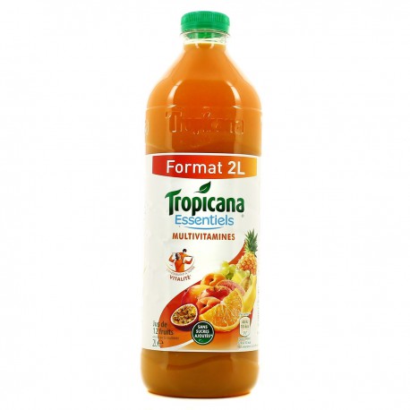 Bouteille Pet 2L Tropicana Multivitamine