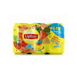 Pack Bte 6X33Cl Ice Tea Pechelipton Ice