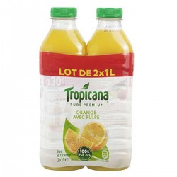 Tropicana Pj Orange Pulpe 2X1L