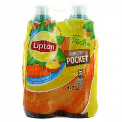Pet 4X20Cl Lipton Pocket Peche