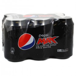 Pepsi Max Boites 6X33 Cl