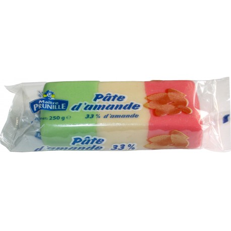 250G Pate Amande Tricolore Maitre Prunille