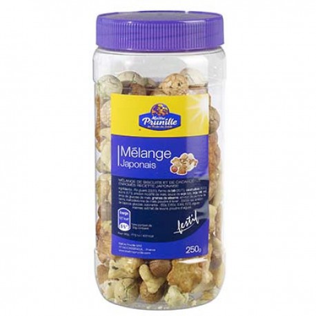 Maitre Prunille Mélange Japonais Rice Crackers Maître Prunille Bocal 250G