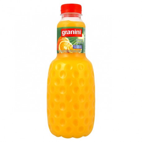 Bouteille Pet 1L Orange Pulpee Granini