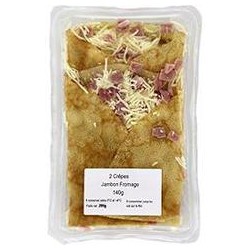 2X140G Crepes Jambon/Fromage Regalette