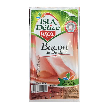 Bacon Dinde 8Tr.120 Halal