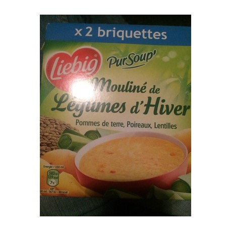 Brick 2X35Cl Pursoup Moulinee Legumes Hiver Liebig
