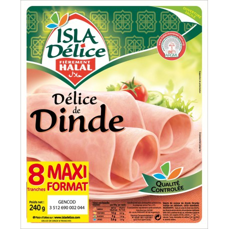 Isla Delic.Delice Dinde 8T240G