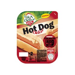 185G Hot Dog Deliss Cheese Isla Delice