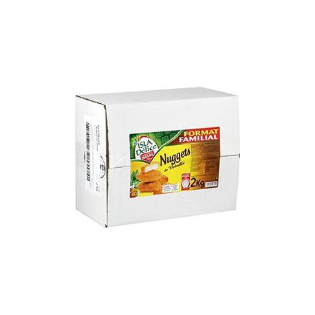 2Kg Nuggets Halal Pack Familial Isla Delice