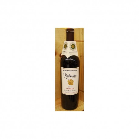 75Cl Vin De Pays D Oc Merlot Igp Rouge Naturae