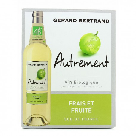 3L Bib Vin De Pays Blanc Autrement Bio Chardonay Grenache