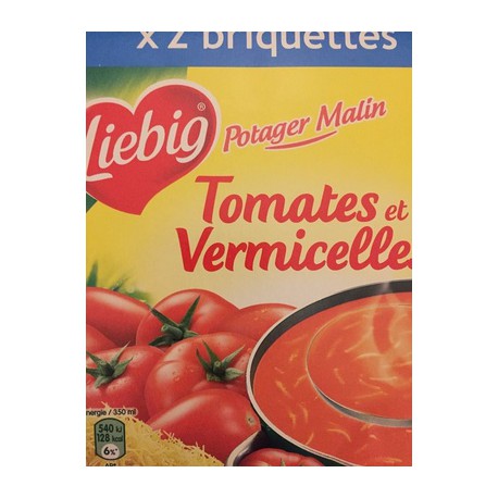 Brick 2X35Cl Pursoup Potager Malin Tomate/Vermicelle Liebig