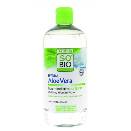 Sobio Eau Micell.Aloe Bio500Ml