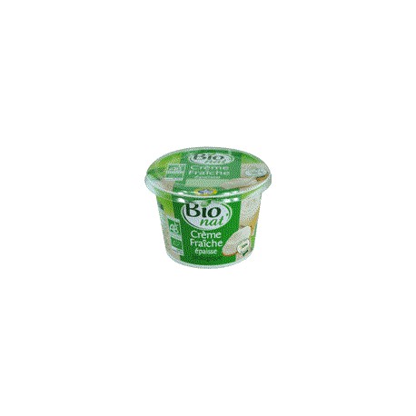 Bio Nat Creme Fraiche Epaisse 30%Mg Pot 20Cl