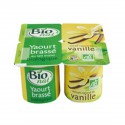 Bionat Yaourt Brasse A La Vanille 4X125G