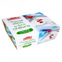 4X100G Fromage Blanc Nature Lait De Chevre Soignon