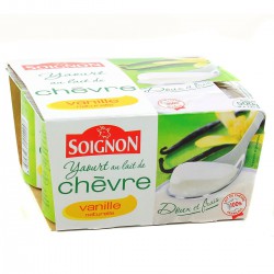 4X125G Yaourt Chevre Vanille