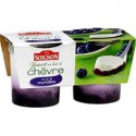 Soignon Yaourt Au Lait De Chèvre Sur Lit De Myrtille Soignon 2X125G