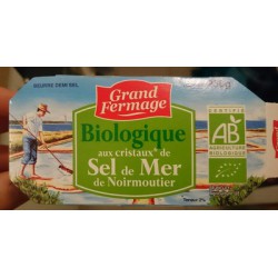 250G Beurre Bio Sel De Mer Grand Fermage