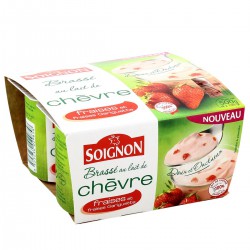 4X125G Yt Chevre Fraises Soign
