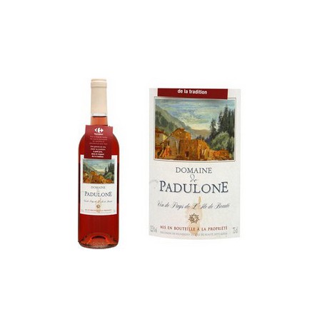 75Cl Vin De Pays Ile De Beaute Rose Padulo. 2007