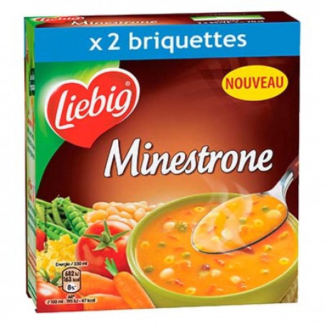 2X35Cl Soupe Minestrone Liebig