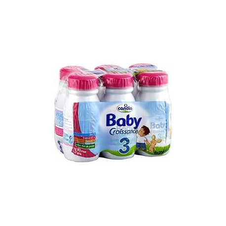 Pack 6X25Cl Croissance Babylait Candia