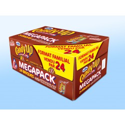 Pack 24X20Cl Brick Chocolat Candy Up Candia