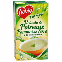 Liebig Soupe Velouté De Poireaux Et Pommes De Terre 1L